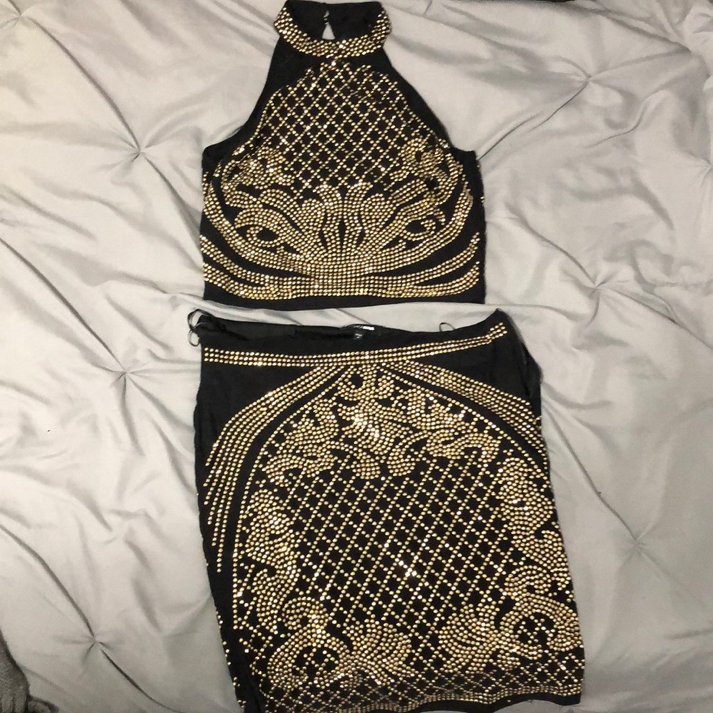 Two piece sequin dress - Picture 1 of 1